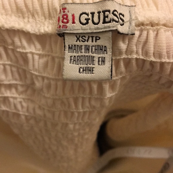 GUESS black and white strapless dress! Never worn! - Picture 3 of 3